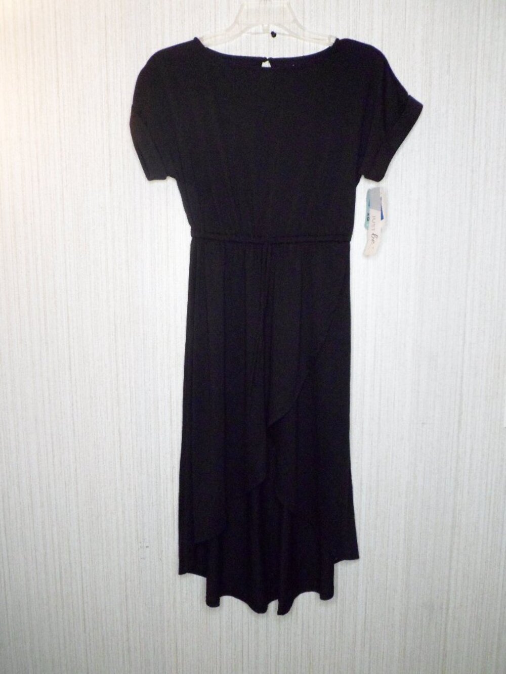 Women's "Just Be..." Black Midi Dress S